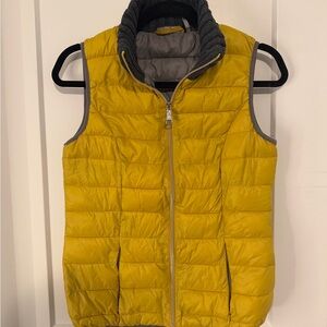 Street One Yellow Quilted Vest